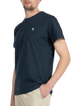 Camiseta El Pulpo Basic Marino para Hombre