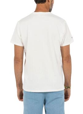 Camiseta El Pulpo Starlight Blanco para Hombre