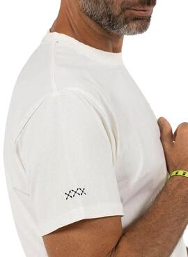 Camiseta El Pulpo Starlight Blanco para Hombre