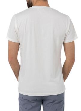 Camiseta El Pulpo Combined Blanco para Hombre
