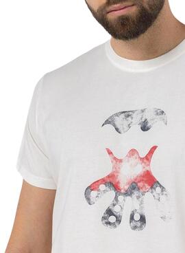 Camiseta El Pulpo Combined Blanco para Hombre