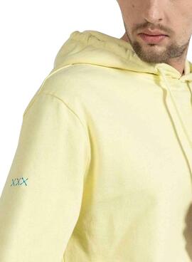 Sudadera El Pulpo Hoodie Amarillo para Hombre