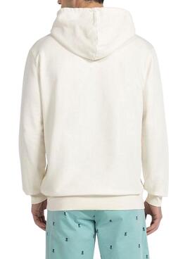 Sudadera El Pulpo Lighthouse Blanco para Hombre