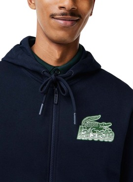 Sudadera Lacoste Clasic Marino para Hombre