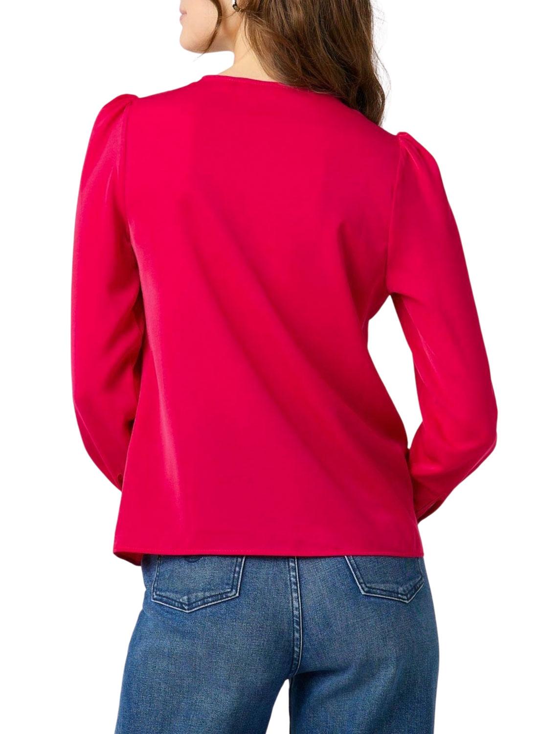 Camisa Naf Naf Coach Rosa para Mujer