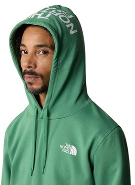 Sudadera The North Face Drew Peak Verde Hombre