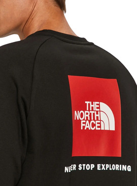 Sudadera The North Face Red Box Negro para Hombre