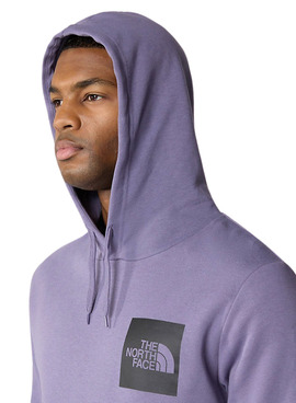 Sudadera The North Face Fine Hoodie Morado Hombre