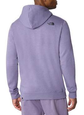 Sudadera The North Face Fine Hoodie Morado Hombre