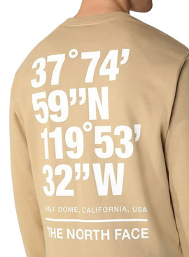 Sudadera The North Face Coordinates Beige Hombre