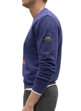 Sudadera Ecoalf Great B Morado para Hombre