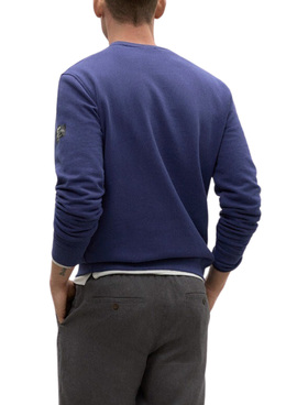 Sudadera Ecoalf Great B Morado para Hombre