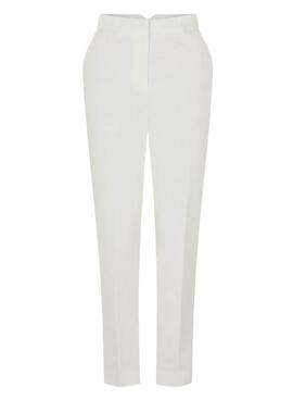 Pantalón Naf Naf Cigarette Blanco para Mujer