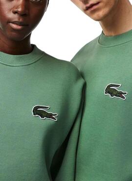 Sudadera Lacoste Croco Verde para Hombre