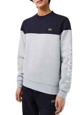 Sudadera Lacoste Classic Fit Gris para Hombre