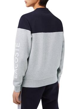 Sudadera Lacoste Classic Fit Gris para Hombre