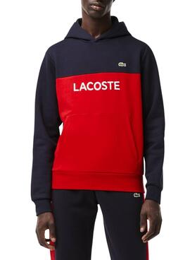 Sudadera Lacoste Classic Fit Rojo para Hombre