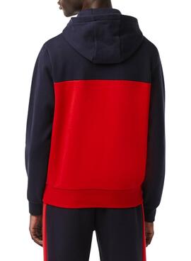 Sudadera Lacoste Classic Fit Rojo para Hombre