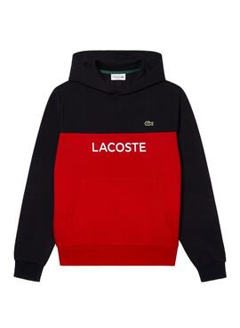 Sudadera Lacoste Classic Fit Rojo para Hombre