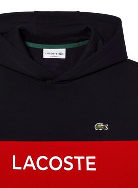 Sudadera Lacoste Classic Fit Rojo para Hombre