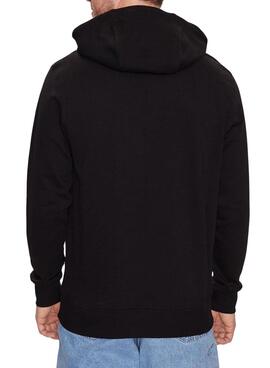 Sudadera Tommy Jeans Reg Entry Negro para Hombre