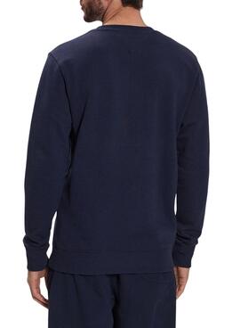 Sudadera Tommy Jeans Entry Graphic Marino Hombre