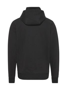 Sudadera Tommy Jeans Entry Para Hombre Negra