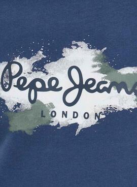 Sudadera Pepe Jeans Almere Marino para Hombre