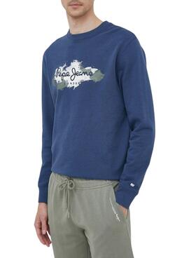 Sudadera Pepe Jeans Almere Marino para Hombre