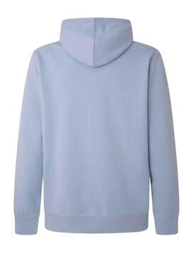 Sudadera Pepe Jeans Edward Hoodie Azul para Hombre