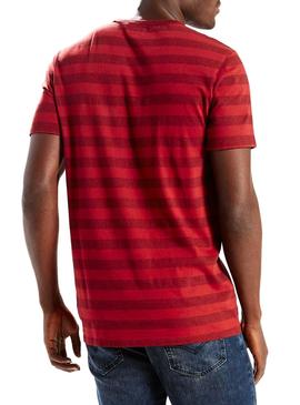 SS SUNSET POCKET TEE STRIPE NIGHT