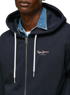 Sudadera Pepe Jeans Edward Azul Marino para Hombre