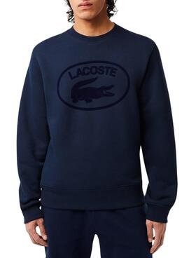 Sudadera Lacoste Relaxed Fit Marino para Hombre