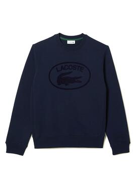 Sudadera Lacoste Relaxed Fit Marino para Hombre