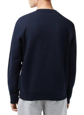 Sudadera Lacoste Streetwear Marino para Hombre