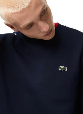 Sudadera Lacoste Streetwear Marino para Hombre