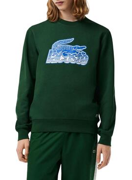 Sudadera Lacoste Degradé Verde para Hombre