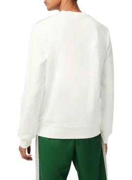 Sudadera Lacoste Degradé Blanco para Hombre