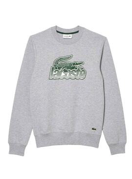 Sudadera Lacoste Degradé Gris para Hombre