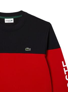 Sudadera Lacote Colours Rojo para Hombre