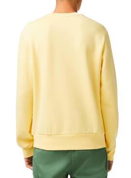 Sudadera Lacoste Basic Amarillo para Hombre