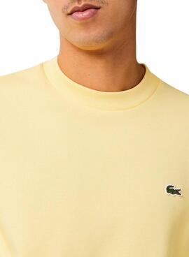 Sudadera Lacoste Basic Amarillo para Hombre