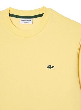 Sudadera Lacoste Basic Amarillo para Hombre