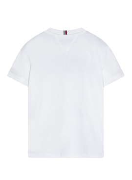 Camiseta Tommy Hilfiger Seasonal Blanco para Niño