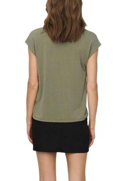 Top Only Free Verde para Mujer