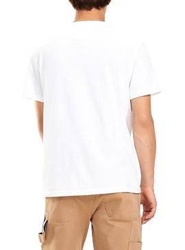 Camiseta Tommy Jeans Circle Blanco Hombre