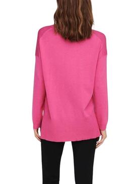 Jersey Only Meddi Rosa para Mujer