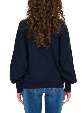 Sudadera Only Emily Marino para Mujer