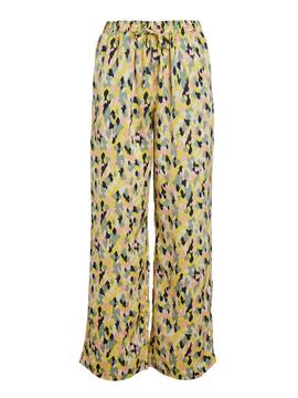 Pantalón Vila Soffy Amarillo para Mujer