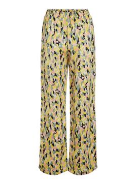 Pantalón Vila Soffy Amarillo para Mujer